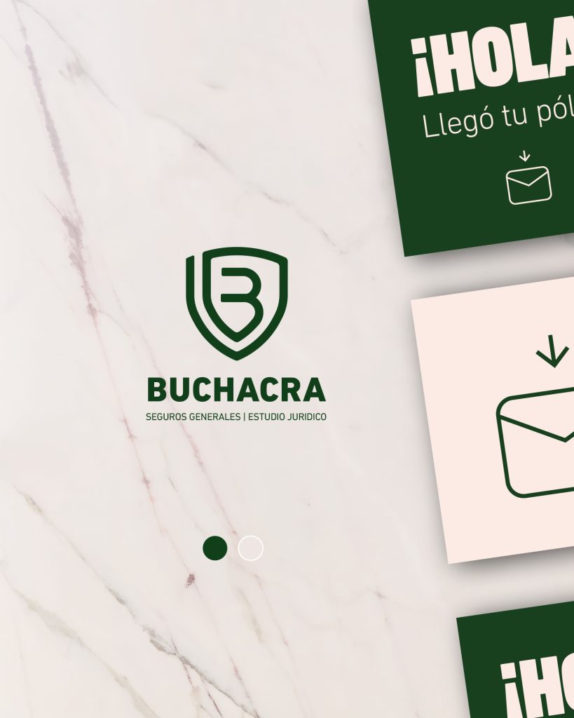 Diseño de logotipo Buchacra estudio jurídico